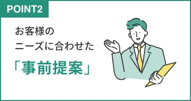 お打ち合わせがスムーズに